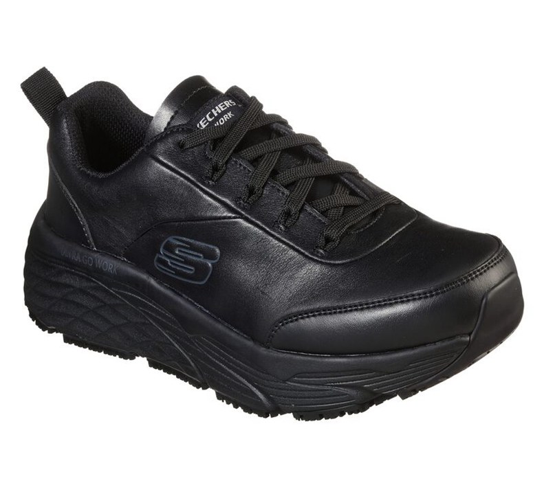 Skechers Dam Svarta Snörskor - Work Relaxed Fit: Max Cushioning Elite Sr - Kajus - Sverige (BRAPJ-94